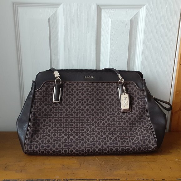 Coach Signature Kimberly Carryall Weekend Tote 25213 LIKE NEW - Picture 2 of 11